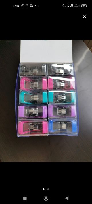 Mini Grapadoras de Colores (Pack 10)