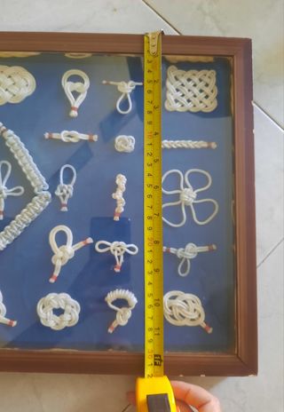 Cornice con Nodi Marinari Fatti a Mano