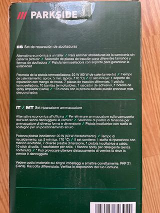 Set de reparación de abolladuras  Parkside