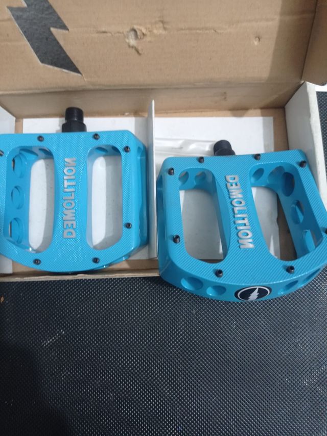 Pedales Demolition BMX Azules