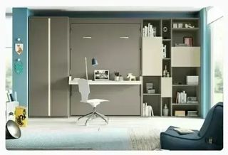 CAMA ABATIBLE VERTICAL CON ESCRITORIO
