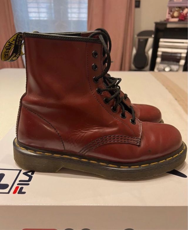 Stivaletti Dr. Martens Bordeaux