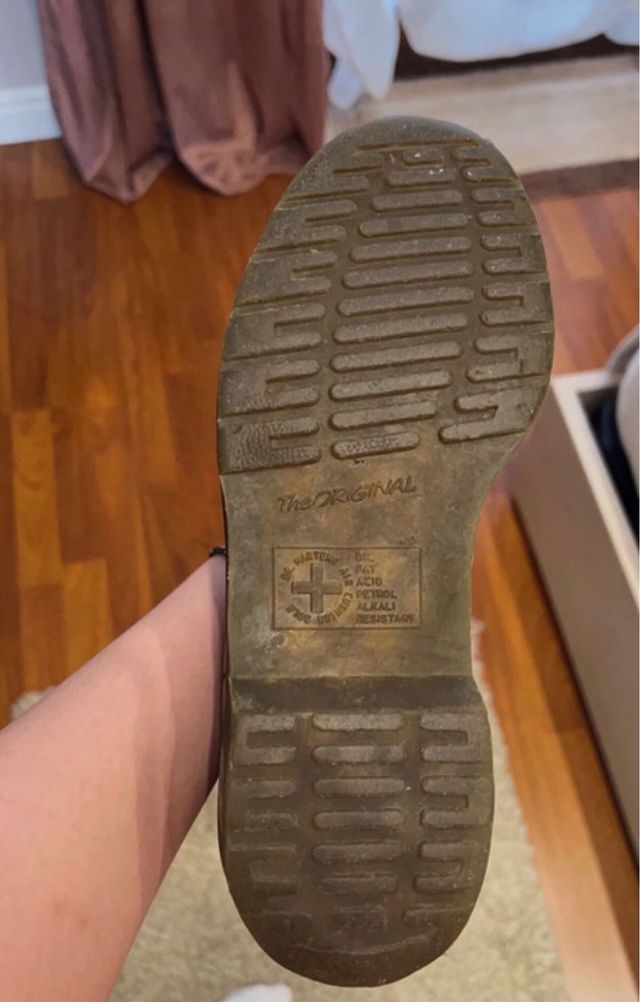 Stivaletti Dr. Martens Bordeaux