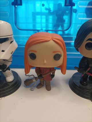 5 Funkos Star Wars varios.