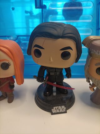 5 Funkos Star Wars varios.