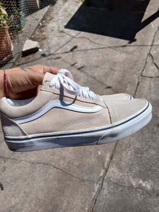 Zapatillas Vans Old Skool Talla 39 Beige