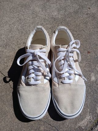 Zapatillas Vans Old Skool Talla 39 Beige