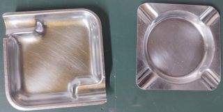 Posacenere in metallo