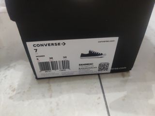 Zapatillas Converse Negras Talla 38