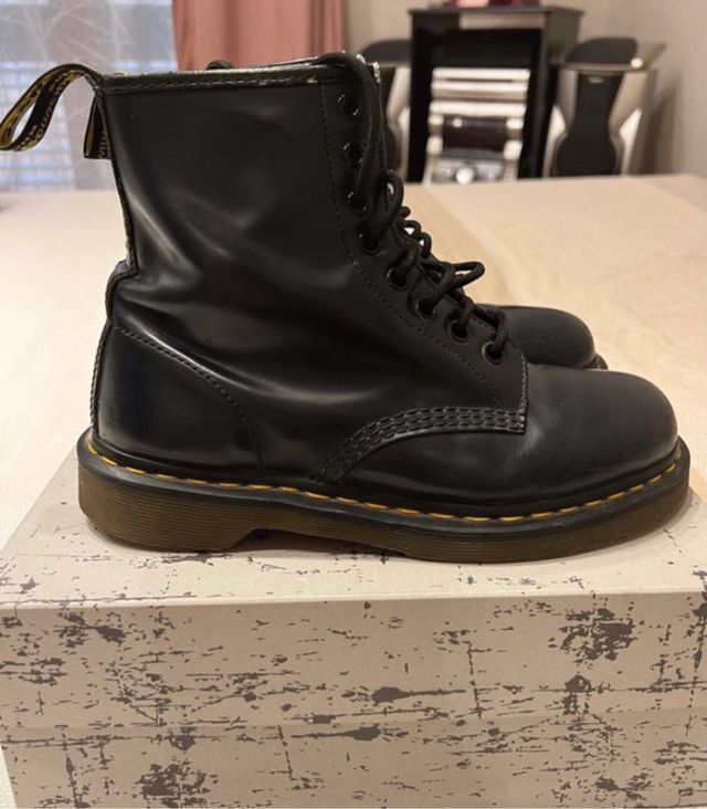 Stivaletti Dr. Martens blu scuro