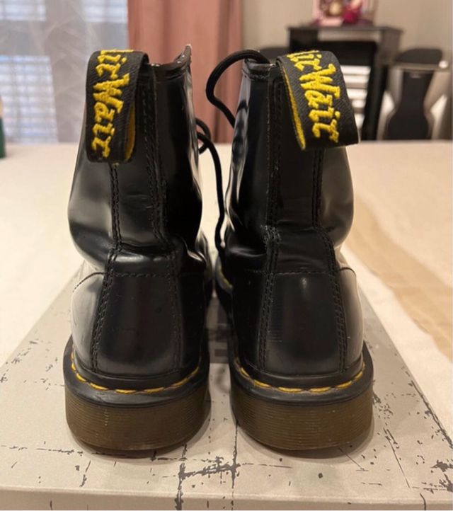 Stivaletti Dr. Martens blu scuro