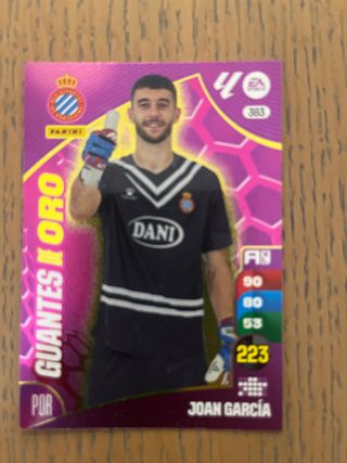 Cromo Panini Adrenalyn Joan García 24-25 y más