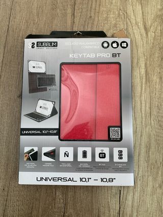 Funda y Teclado Bluetooth Subblim Keytab Pro BT