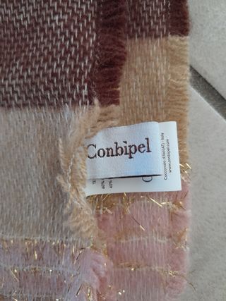 Sciarpa Conbipel Beige e Marrone