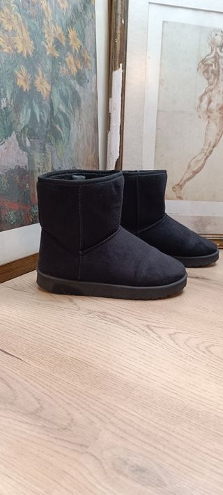 Botas tipo UGG de invierno negras 37
