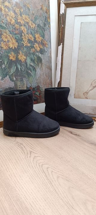 Botas tipo UGG de invierno negras 37