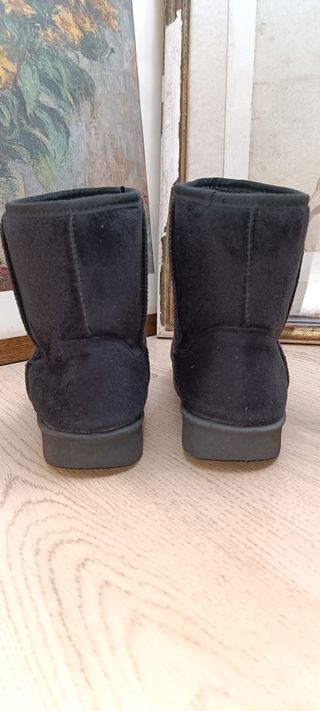 Botas tipo UGG de invierno negras 37