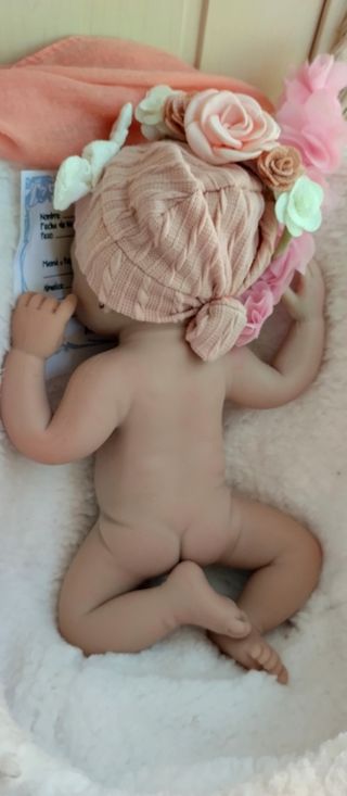 Bebé Reborn Silicona Niña 33cm