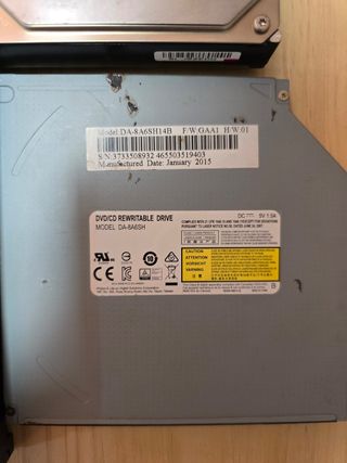 Lote 4 Discos Duros IDE + DVD