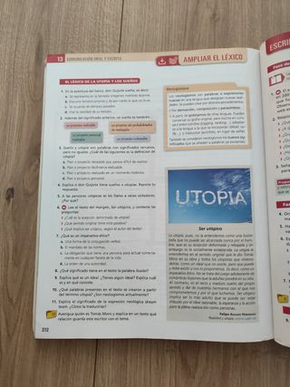 Libro de texto Lengua Castellana Literatura 3ºESO
