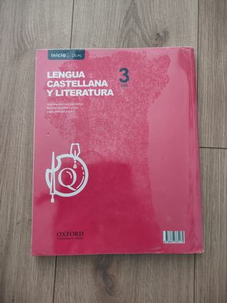 Libro de texto Lengua Castellana Literatura 3ºESO