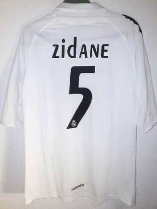 Camiseta Zidane talla L Fútbol Vintage Retro 