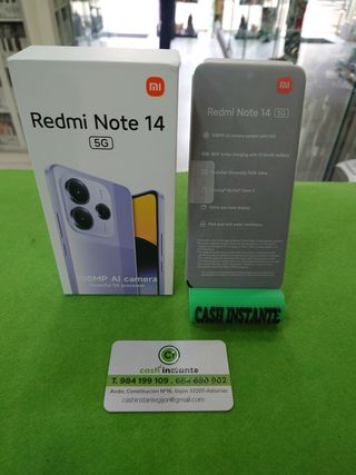 Xiaomi Redmi Note 14 5G 256GB 8GB RAM sin uso