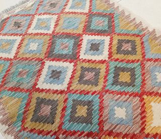 Tappeto Kilim afgano 118x84 cm lana