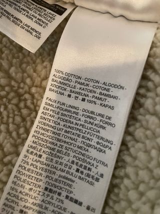 Cazadora Levi's vaquera con borrego