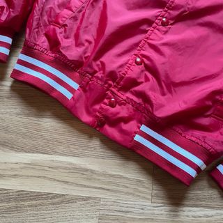Chaqueta Bomber Vintage Nebraska Roja Talla S