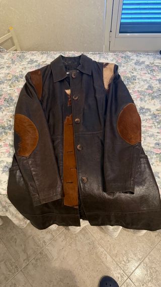 Giacca di pelle da donna – Taglia L