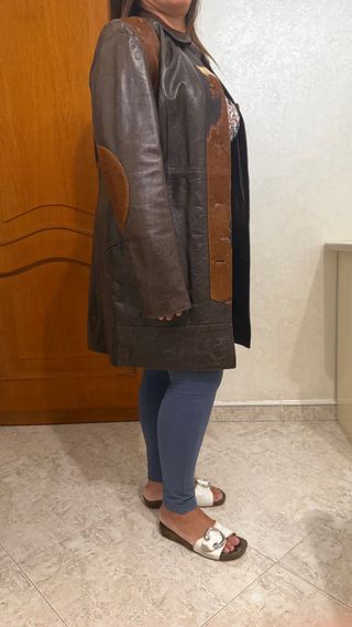 Giacca di pelle da donna – Taglia L