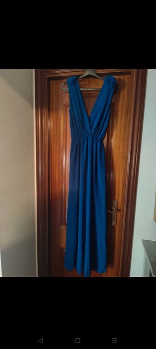 Vestido de fiesta azul