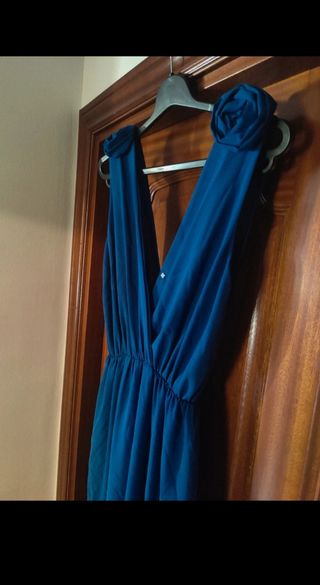 Vestido de fiesta azul