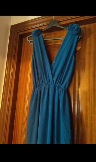 Vestido de fiesta azul