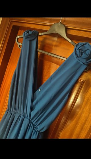 Vestido de fiesta azul