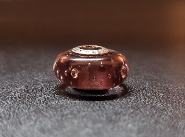 Charm Pandora Cristal Morado Burbujas