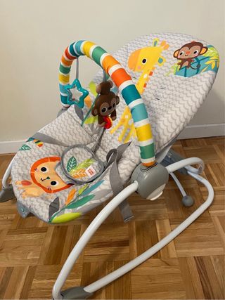 Hamaca para bebé con arco de juegos