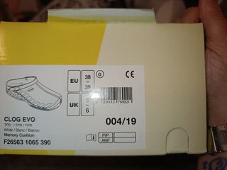 Zuecos Scholl T38/39 Blancos