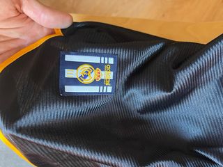 Camiseta Retro Real Madrid Negra Adidas