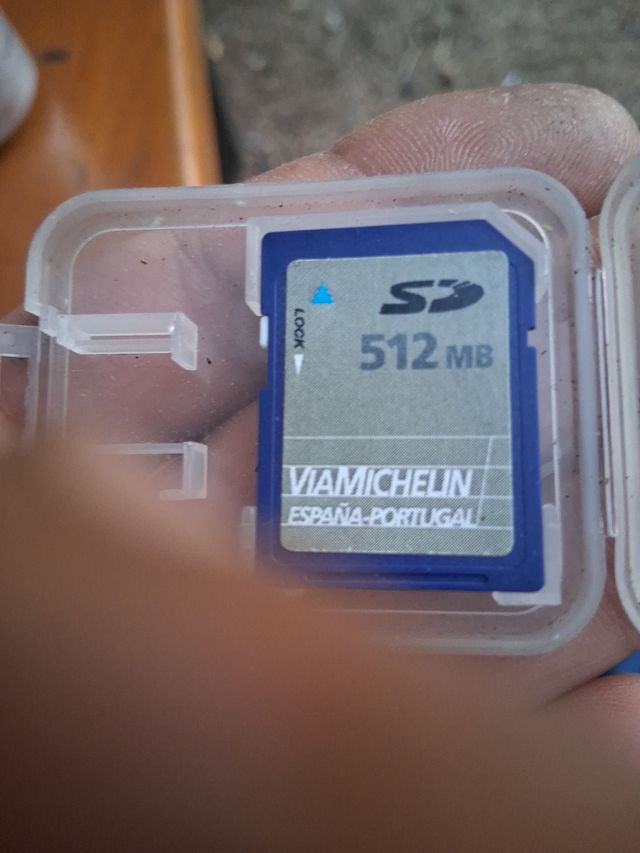 Tarjeta SD 512MB ViaMichelin 100 negociables Españ
