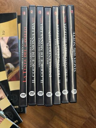 Collana il genio e la vita 7 volumi con dvd nuovi