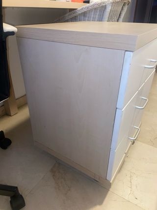 Cajonera de 3 cajones de madera de Kibuc