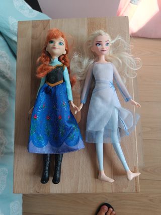 Muñecas Elsa y Ana Frozen
