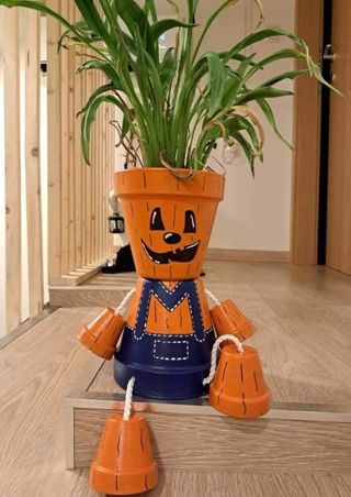 Muñecos de macetas decorativos Halloween