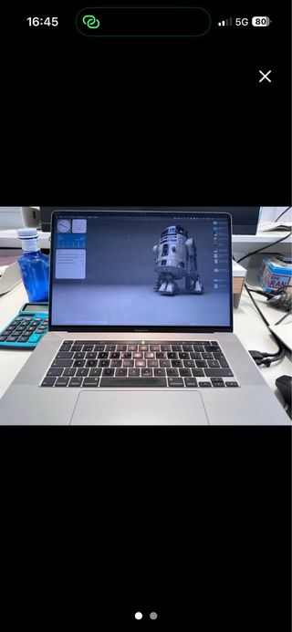 MacBook Pro 16 Plata