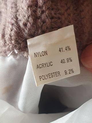 Gorro de lana mujer con pedrería