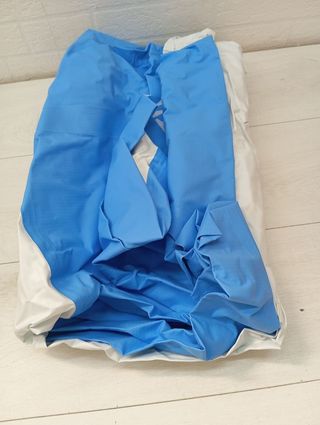 Piscina desmontable con toldo 