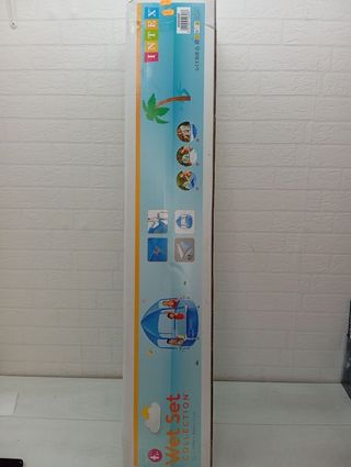 Piscina desmontable con toldo 