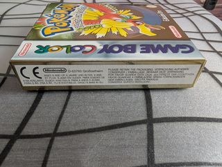 Pokemon Oro Game Boy Color